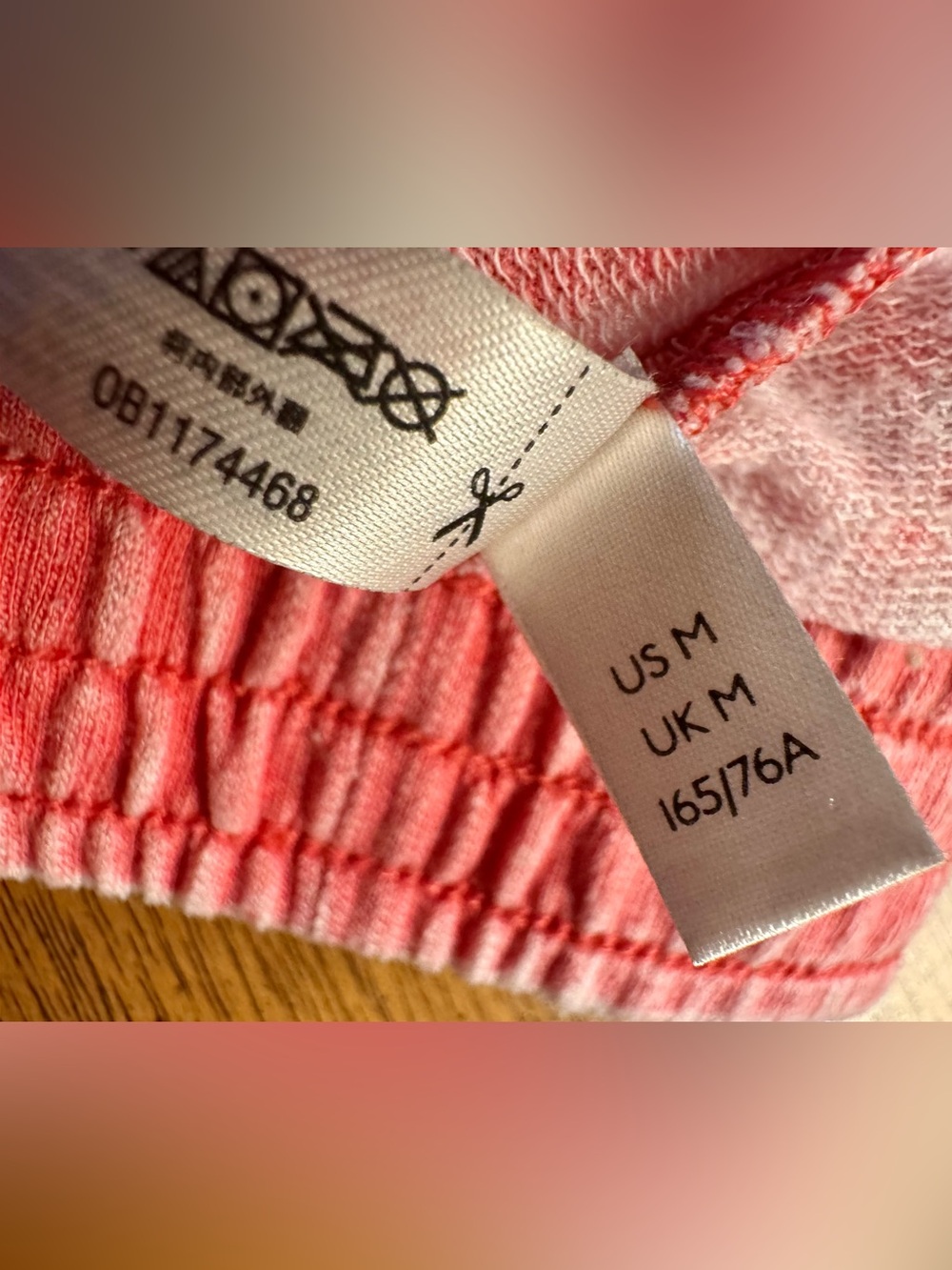 Free People Intimately Cozy Girl Lounge Pants in Rebel Red - Size Medium - Picture 11 of 15